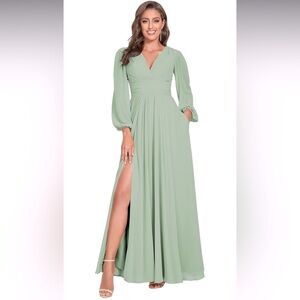Sage Green Bridesmaid Dress